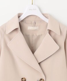 ANY SIS S 【洗える】3WAYジレセット トレンチ コート