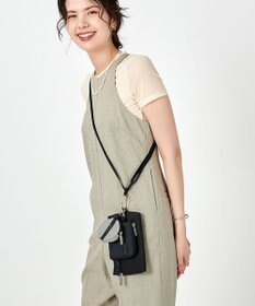 LeSportsac MULTI POUCH WRISTLET/ブラック/ドーブ/ディープシーブルー CB