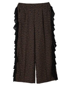 Green Parks ■ＥＳＣＡＲ　サイドラッフルストレートパンツ