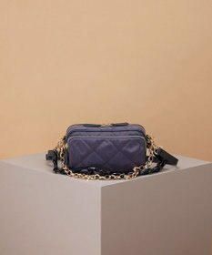 TOPKAPI 【TREASURE TOPKAPI】キルティング アクリルチェーン付 ショルダー バッグ