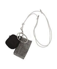 UNBILLION VERYコラボ カシュカシュ cachecache / ラインストーンストラップポーチセット