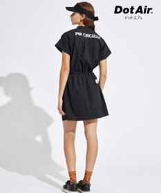 PW CIRCULUS 【高通気 / 軽撥水 / 軽量のDotAir 使用】【WOMEN】バンドカラーワンピ ゴルフウェア レディース