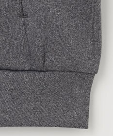 PW CIRCULUS 【MEN】【洗える/吸汗速乾/ストレッチ】ダンボール ロゴ ジップアップ パーカー