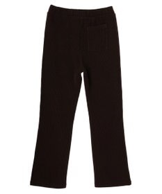 Green Parks リブ見えカットコールパンツ