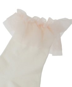 Maison de FLEUR チュールボリュームフリルソックス