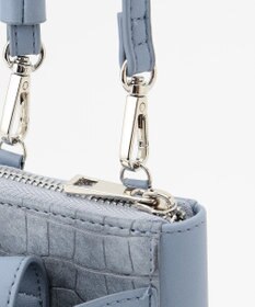 LA BAGAGERIE 【MONICA】バイカラー スマホショルダー