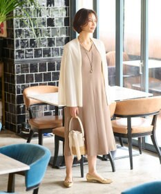 自由区 【好評につき新色追加・接触冷感・UVカット・洗える・XSサイズあり】ハンディカーディガン ミドル丈