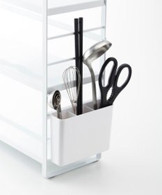 tower シンク上キッチン収納ラック タワー ブラック