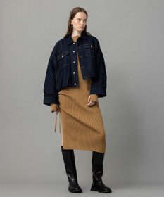 NAVE 【ReNAVE・洗える】スポンディッシュワイドリブワンピース