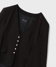 GRACE CONTINENTAL トリアセケープスリーブジャケット