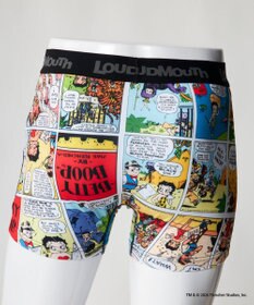 FILA GOLF／marie claire 【LOUDMOUTH×Betty Boop™】メンズ ボクサーパンツ