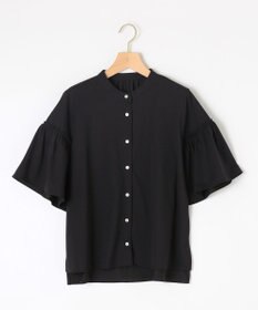 組曲 ギャザースリーブクリア カットソー