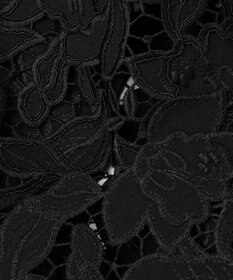 BEIGE， CITRINE / エンブロイダリーレースノースリーブブラウス