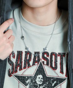 WEGO Mモチーフチェーンネックレス