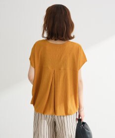 Green Parks 表面カット裾ドロストプルオーバー