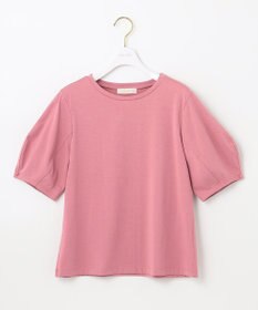 ANY SIS プレーティングジャージーアーモンドスリーブ カットソー