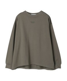 AMERICAN HOLIC 刺繍ロゴミニ裏毛ボートネックチュニック