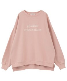 Green Parks 裏起毛ルーズサイズロゴプルオーバー