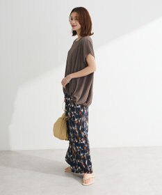 Green Parks 表面カット裾ドロストプルオーバー