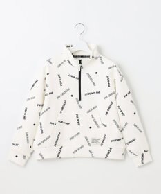 PW CIRCULUS 【 伸縮性あり 】【WOMEN】 LOGO ハーフジッププルオーバー