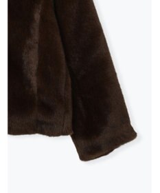 Te chichi 【宮本茉由着用】グラデーションファースタンドジャケット