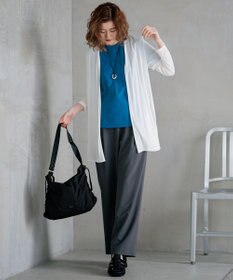 23区 【UVケア/接触冷感】マルチ機能 シアー ロング カーディガン