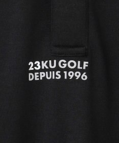 23区GOLF 【MEN】【吸水速乾】ポンチコンビ ポロシャツ