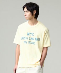 J.PRESS MEN 【NYUZELESS】NYC グラフィック Ｔシャツ イエロー系