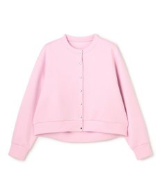 UNFILO L 【野呂佳代さん着用】BEAUTY FORM JERSEY スナップカーディガン