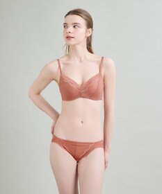 une nana cool 【リニューアル】364ブラ レース ノンワイヤーブラ