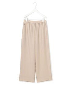 ICB 【人気のため新色追加・接触冷感・洗える】 ワッシャーツイル ワイドストレートパンツ