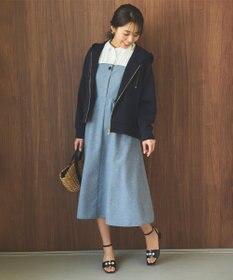 Feroux 【大好評につき新色登場！】バックフリルダンボール パーカー