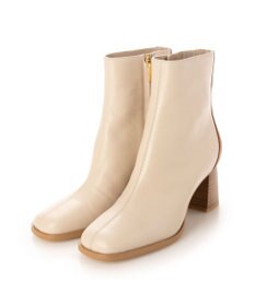 MODE ET JACOMO <MODE ET JACOMO>バック切り替えスクエアトゥショートブーツ