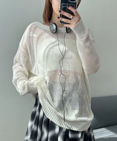 WEGO スターメッシュBIGニット