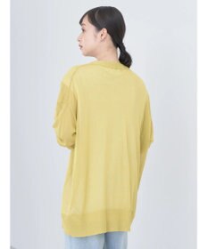 earth music&ecology 接触冷感シアーＢＩＧカーディガン