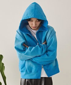 WEGO ショートZIPパーカー