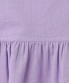 23区 【SLOW/洗える】リネンコットン ノースリーブブラウス