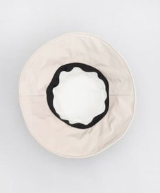 AURORA 【 LANVIN en Bleu （ランバン オン ブルー）】オーガンジーｘグログランクロッシェハット