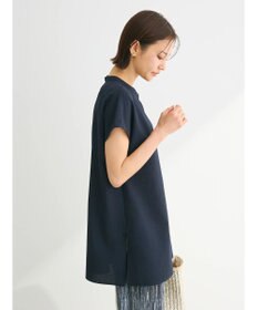 Green Parks 接触冷感　比翼ボタンチュニック