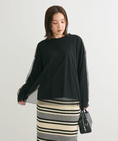 Green Parks ・ＥＬＥＮＣＡＲＥ　ＤＵＥ　チュールレイヤードロンＴＥＥ