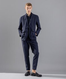 JOSEPH HOMME コンフォートクリアギンガム　ウイングカラーシャツ