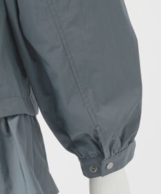 23区 【R(アール)】ナイロンタフタワッシャー  フーデッドジップアップブルゾン