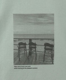 J.PRESS LADIES バック フォト Tシャツ