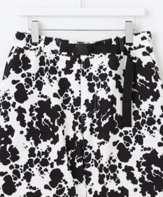 PW CIRCULUS 【MEN】【洗える】アニマルプリント ベルト ショートパンツ