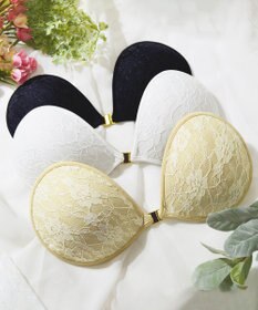 BRADELIS New York 【NuBra / ナチュラルタイプ】ヌーブラ・エアーライト ベル オーラ  蒸れにくい バックレス コレクション デザインヌーブラ 正規品