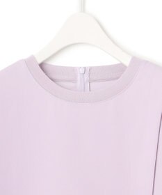 ICB 【新色追加・接触冷感・UVケア・速乾・洗える】 FluidBackSatin Tブラウス