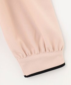 組曲 【洗える】バイカラージョーゼットバックリボン ブラウス