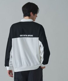 WEGO ドルマンポンチハーフZIPプルオーバー