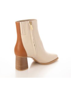 MODE ET JACOMO <MODE ET JACOMO>バック切り替えスクエアトゥショートブーツ
