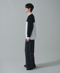 WEGO ドルマンポンチハーフZIPプルオーバー